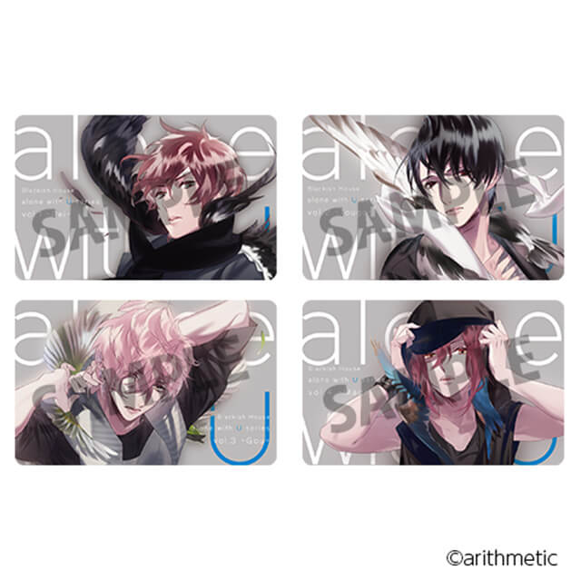 Blackish House alone with U series vol.1～vol.4 DLcard set☆特典付