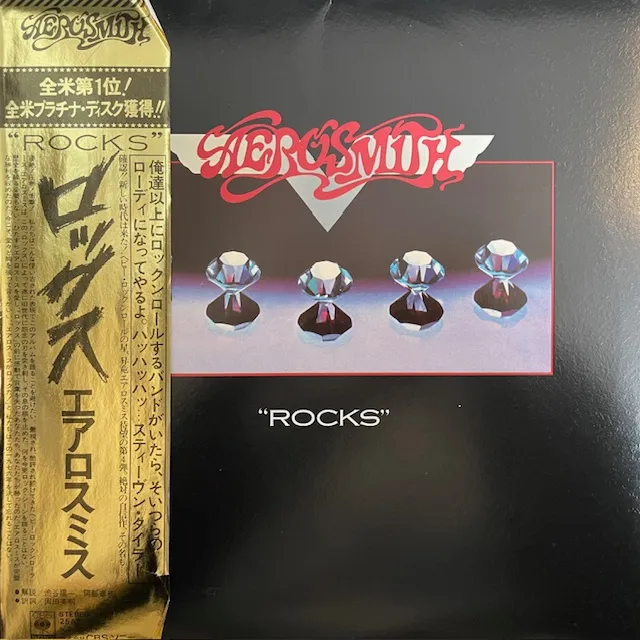 AEROSMITH / ROCKS [LP - 25AP-78]：70'S ROCK：アナログレコード専門