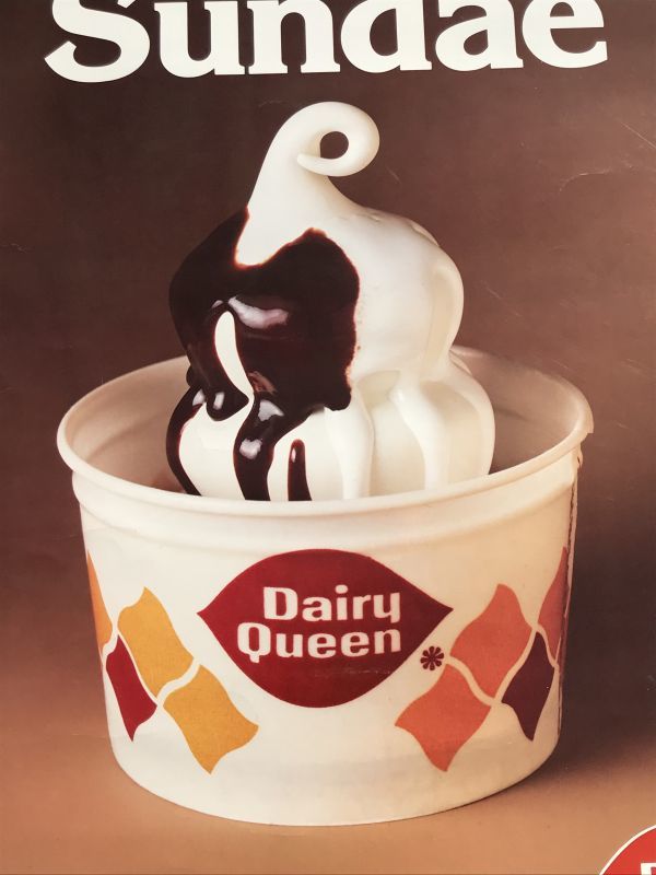 Dairy Queen Dennis The Menace “Jack'n Jill Sundae” Poster デイリー
