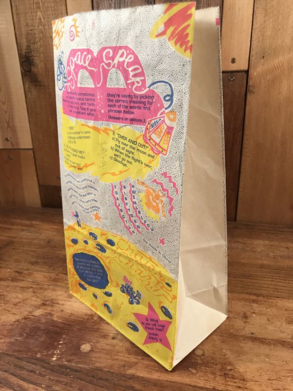 McDonald's “Astronauts” Happy Meal Paper Bag マクドナルド