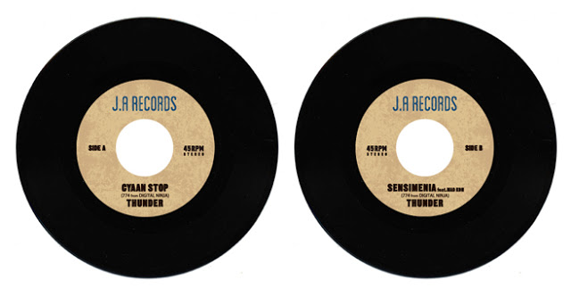 THUNDER 7インチ発売！ストリート先行7/29、全国8/5 発売 !!! 772985