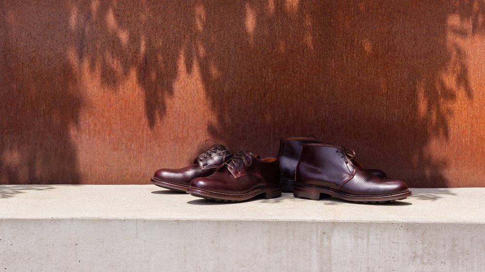 Color 8 Hatchgrain Shell Cordovan Vibergs—Available in the
