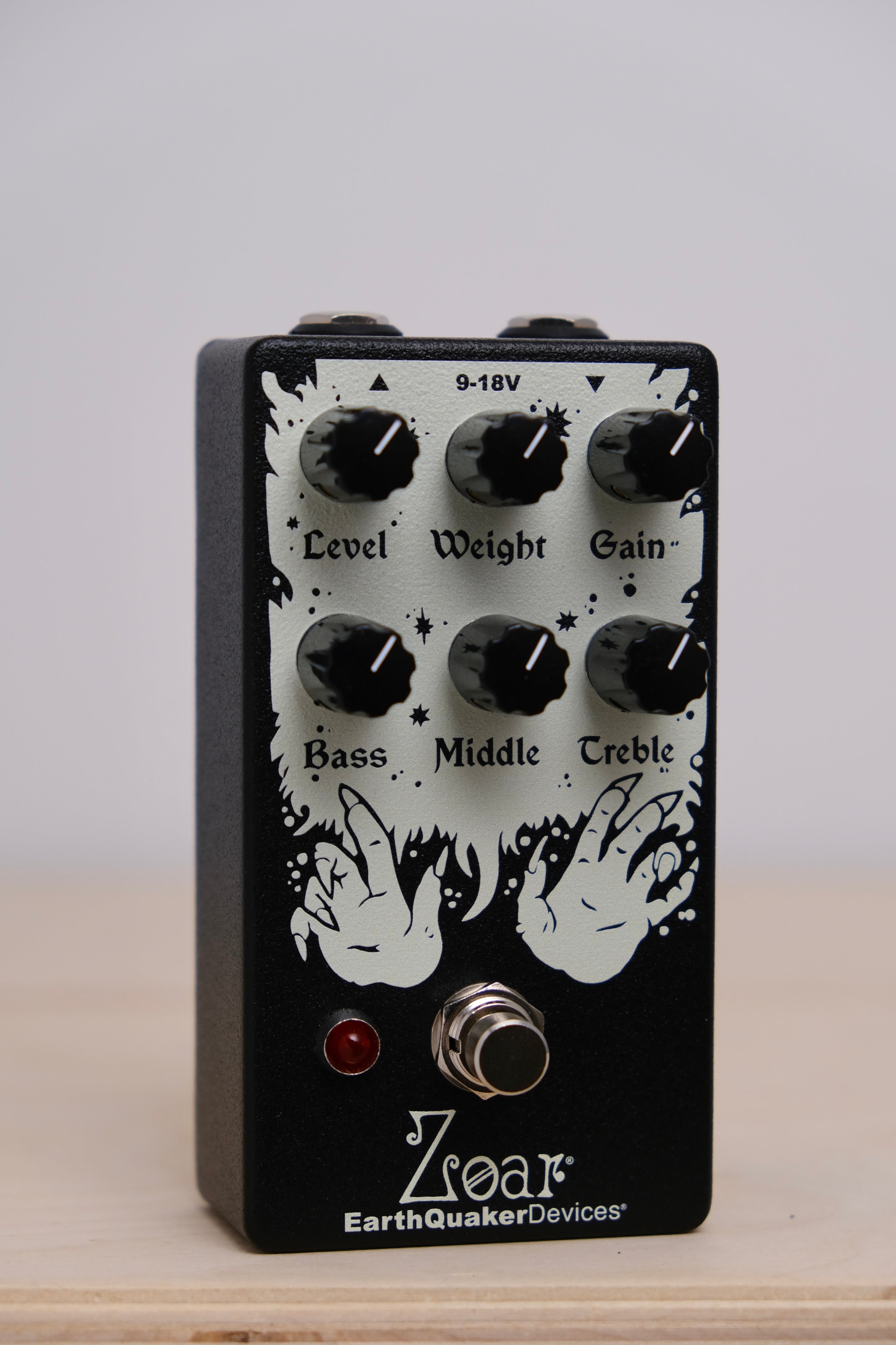EarthQuaker Devices Zoar Dynamic Audio Grinder Distortion - Black