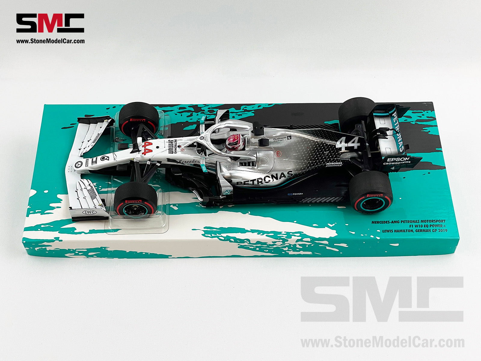 PMA 1/18 メルセデス F1 W10 ハミルトン 44 2019 ドイツ 2019 World