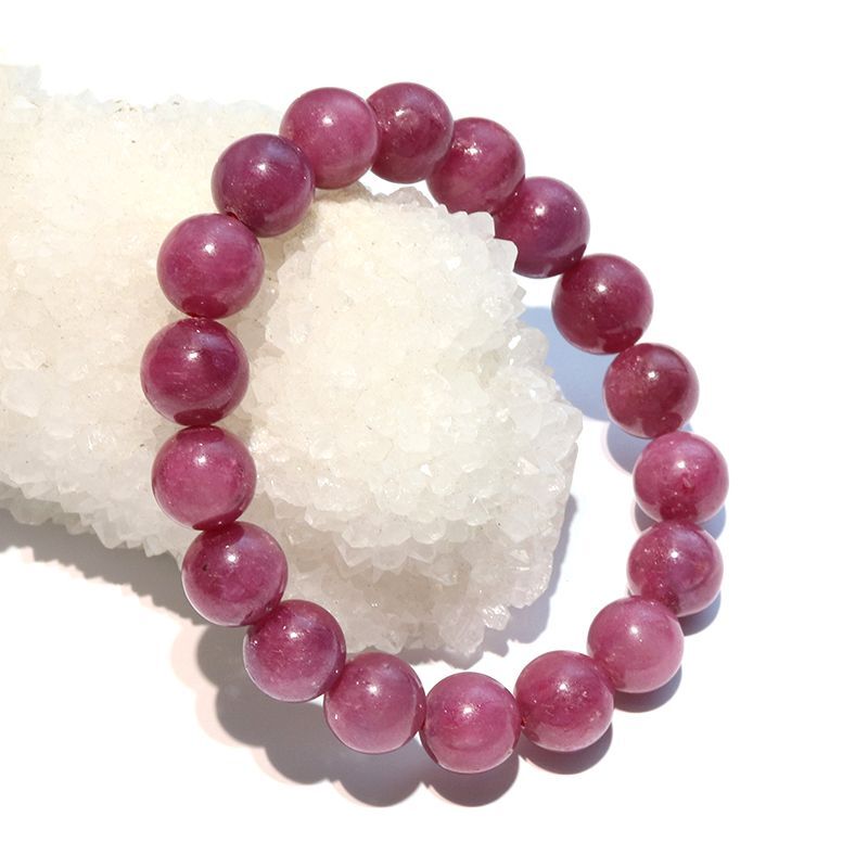 ブレス ルビー＜アフリカ産＞ 丸 約11mm 宝石の女王 情熱的 金運