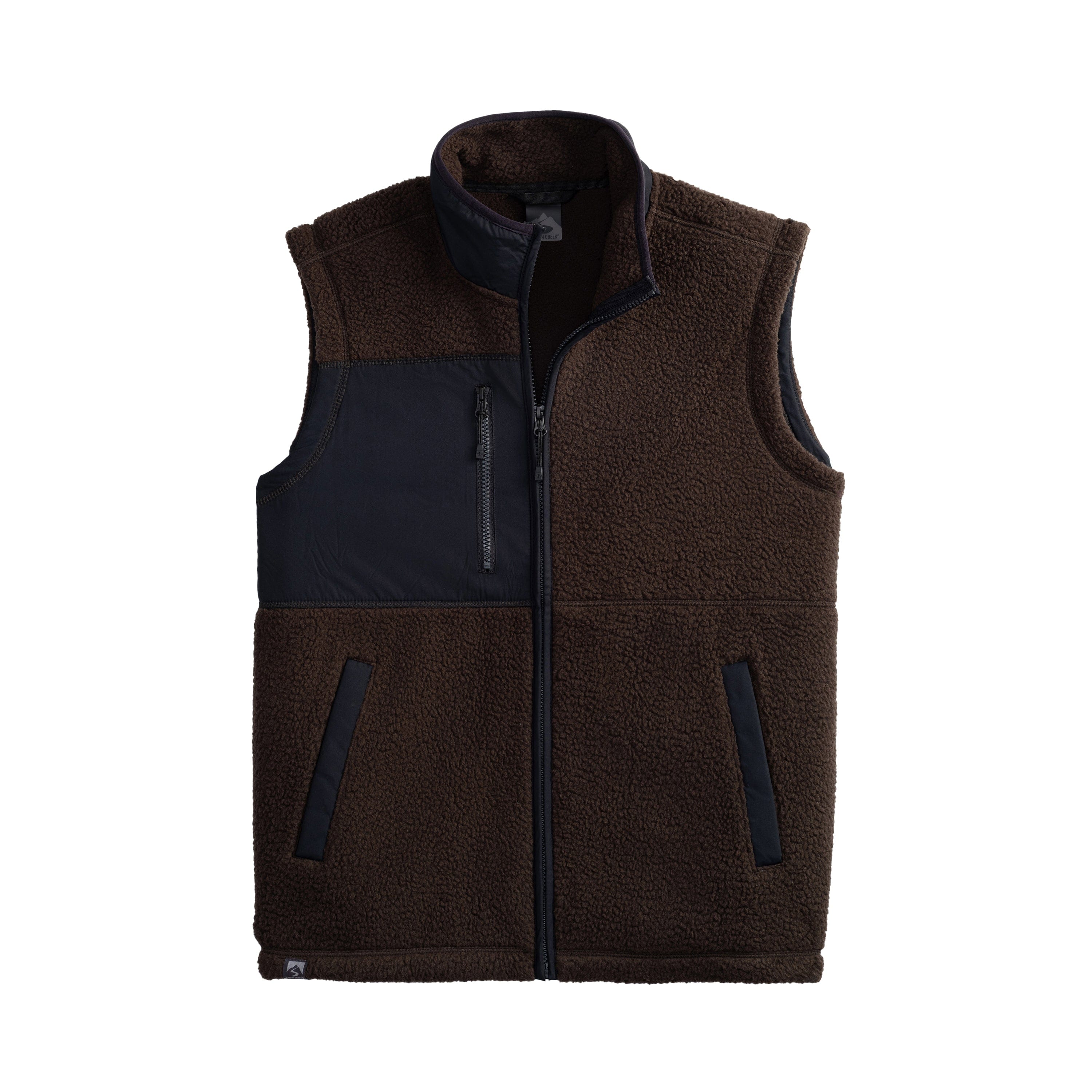Men's Warm Up Colorblock Sherpa Fleece Vest – Storm Creek