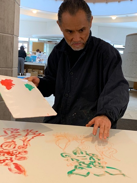 片岡鶴太郎作品展―いのちの讃歌― | デパートニューズウェブ - 株式会社