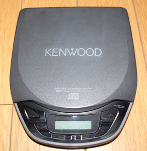 スタフ屋 ポータブルCDプレーヤー(KENWOOD DPC-151)
