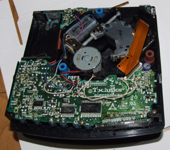 スタフ屋 ポータブルCDプレーヤー(松下SL-XP50)