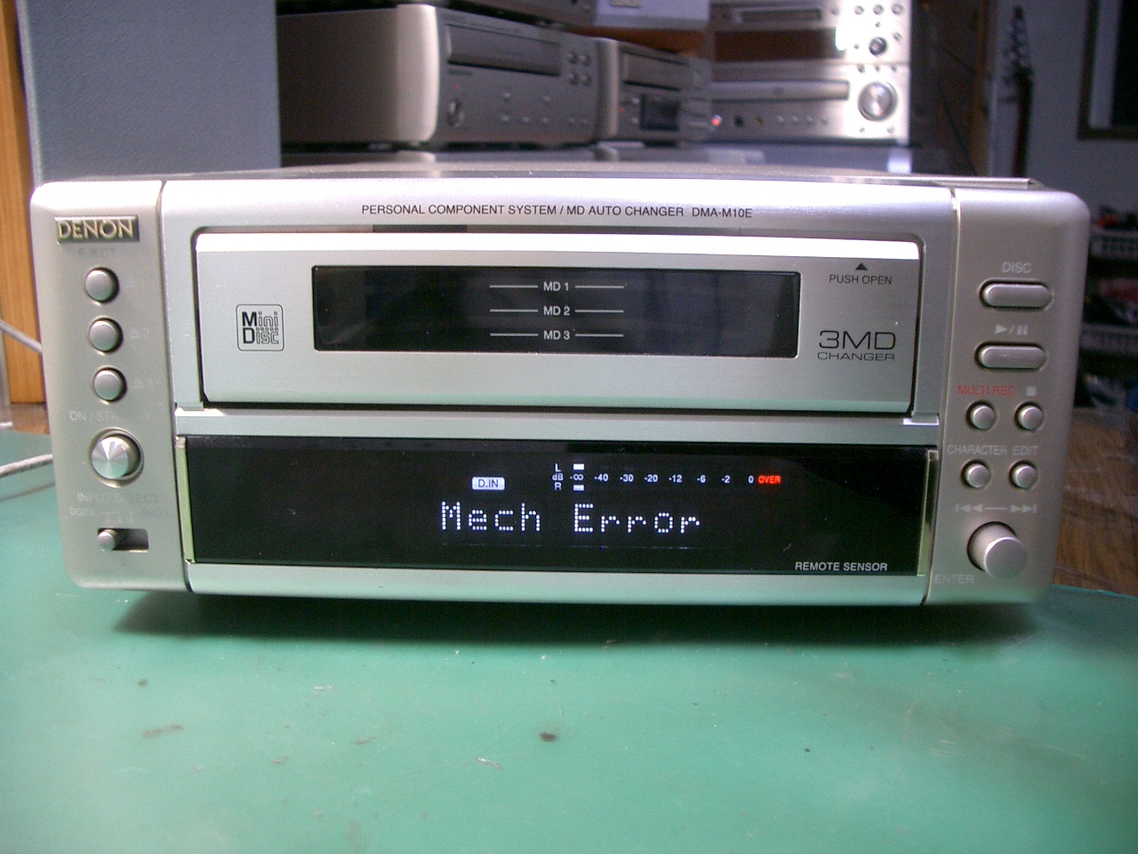 DENON 3連装MDデッキ DMA-M10Eの修理(その2)