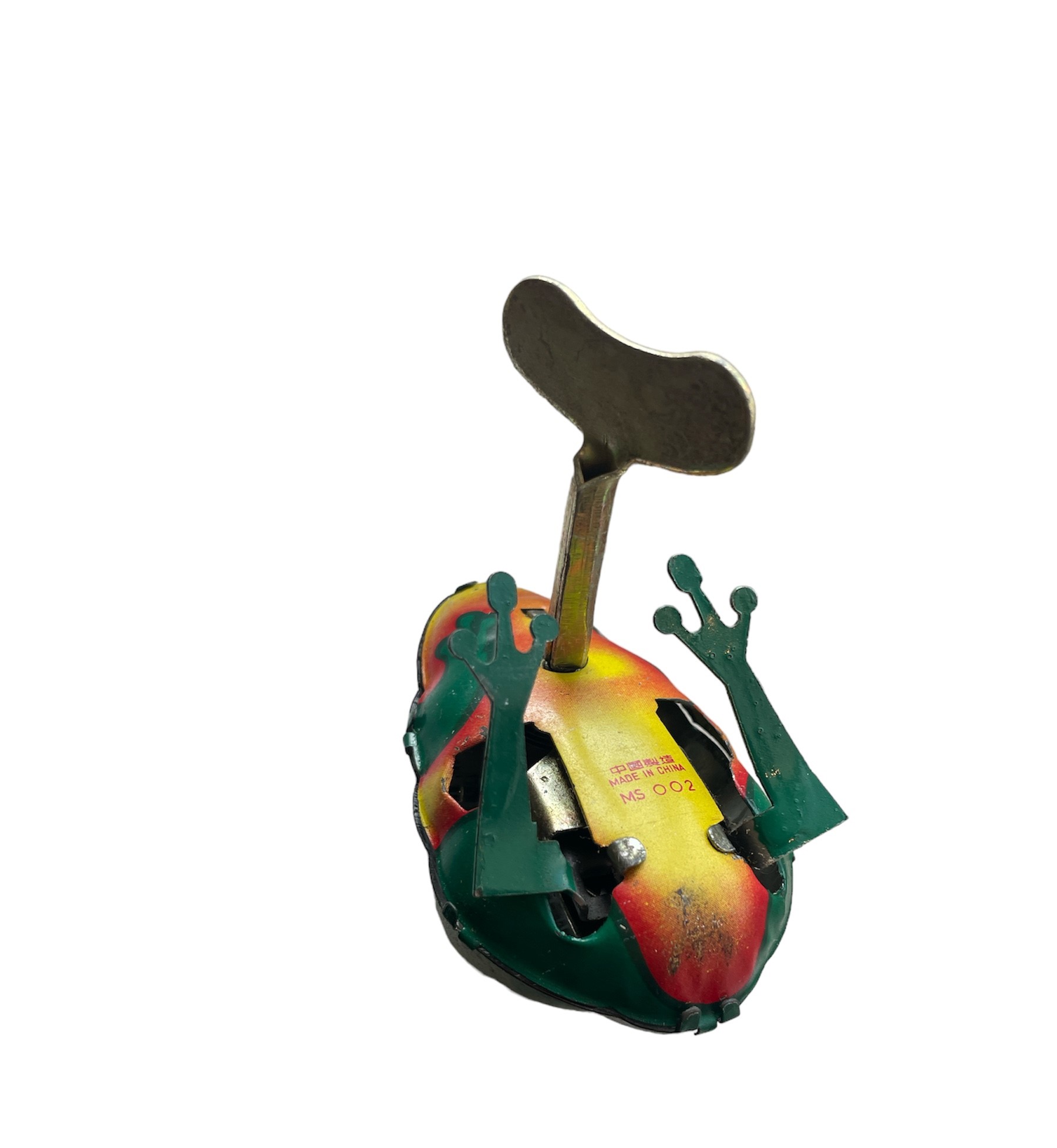 ブリキゼンマイ ジャンプカエル JMPING FROG CLOCKWORK MS002 跳蛙