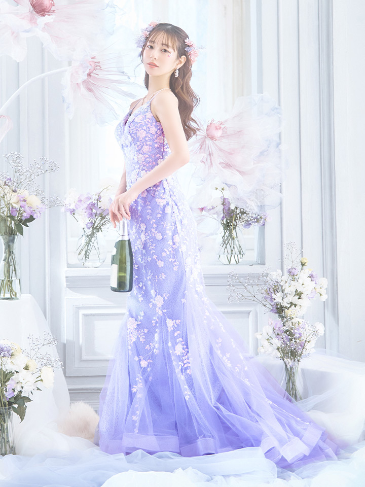 なつき/関西コレクション着用】【Lip line/リップライン】マーメイド