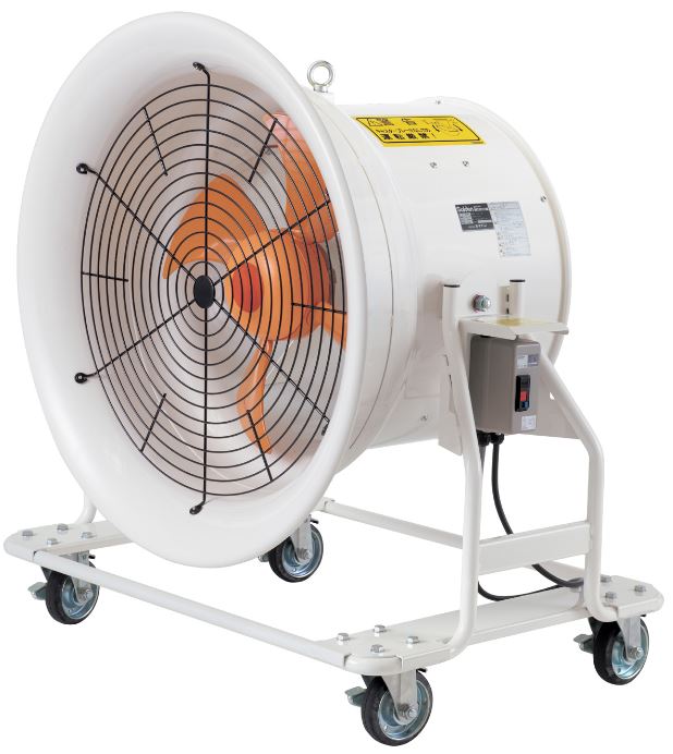 どでかファン600クラス 低騒音化 省エネタイプ | スイデン