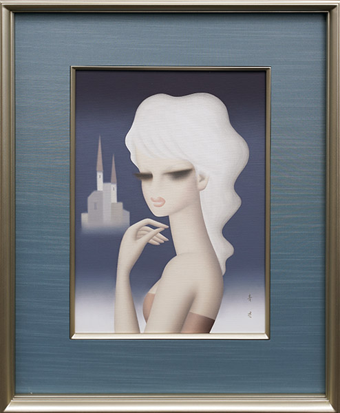 東郷青児_婦人像