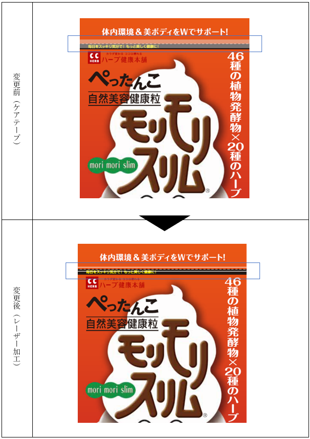 公式】皆さまへお知らせ（赤モリモリスリム粒 180粒 商品リニューアル