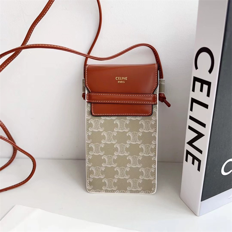 スマホショルダー セリーヌ スマホ ショルダー バッグ ブランド