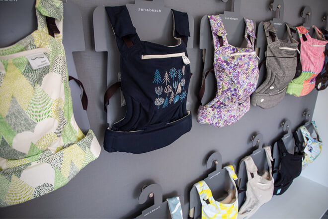 ママもベビーも心地よい！日本製の抱っこ紐[sun&beachベビーキャリア]