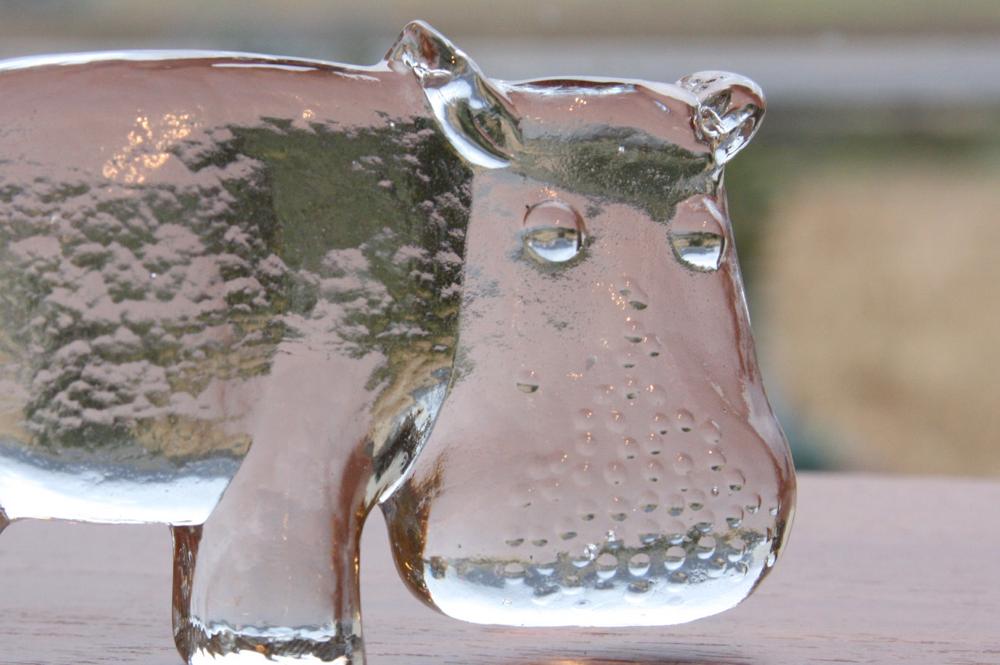 Kosta Bodaコスタボッダ ガラスのオブジェ カバ