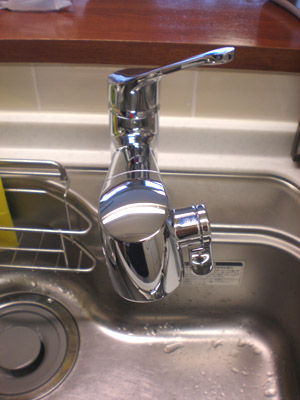 リクシルオールインワン浄水栓浄水器内蔵タイプ JF-6450SX(JW) No.1378