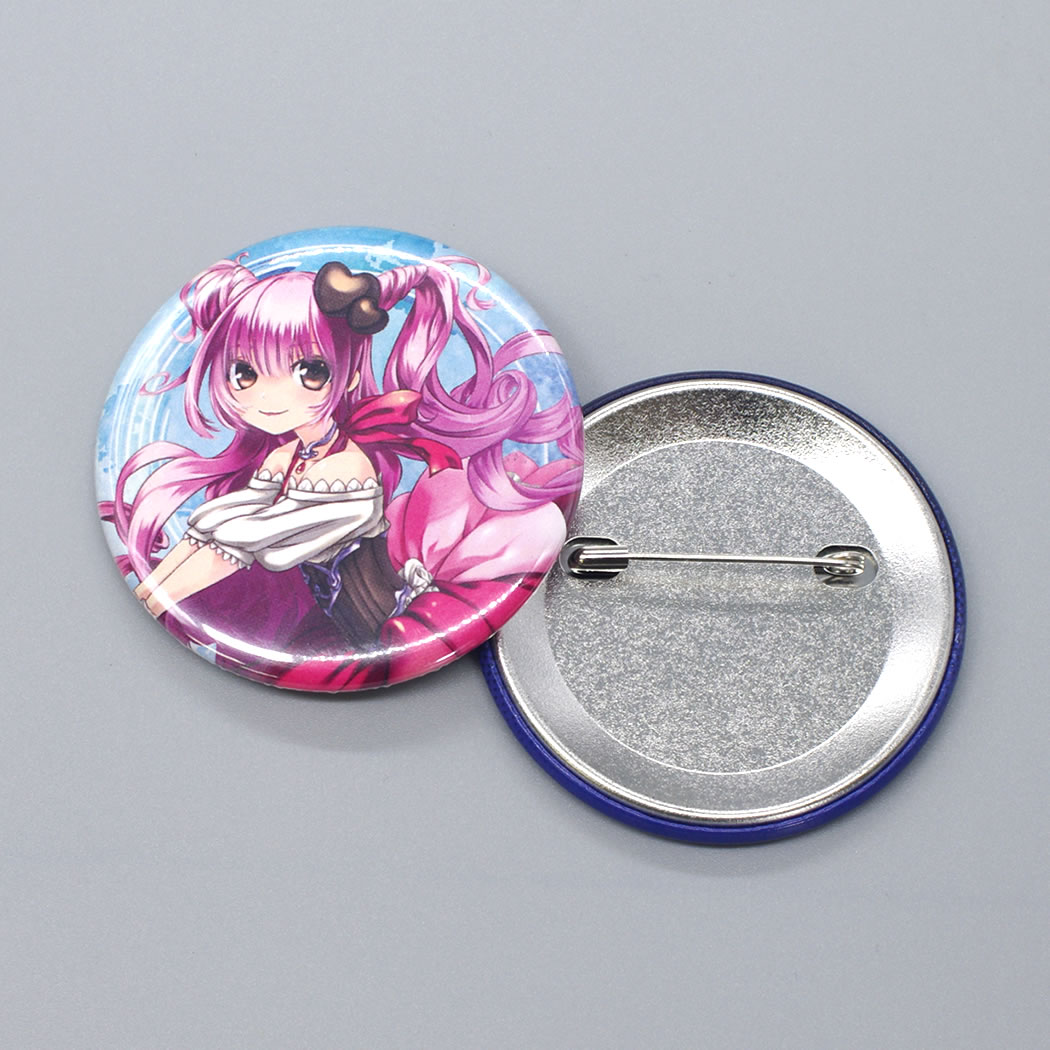 オリジナル缶バッジ印刷 | 同人誌の印刷・グッズ作成ならおまかせ