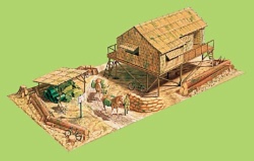 Jungle Outpost Airfix 03382