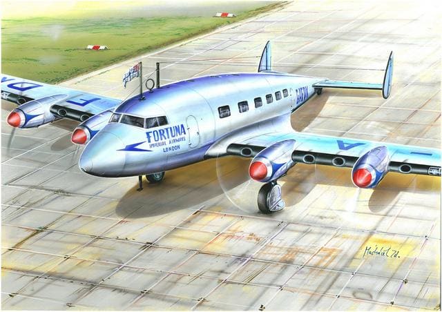 De Havilland DH 91 Albatros Valom 72128