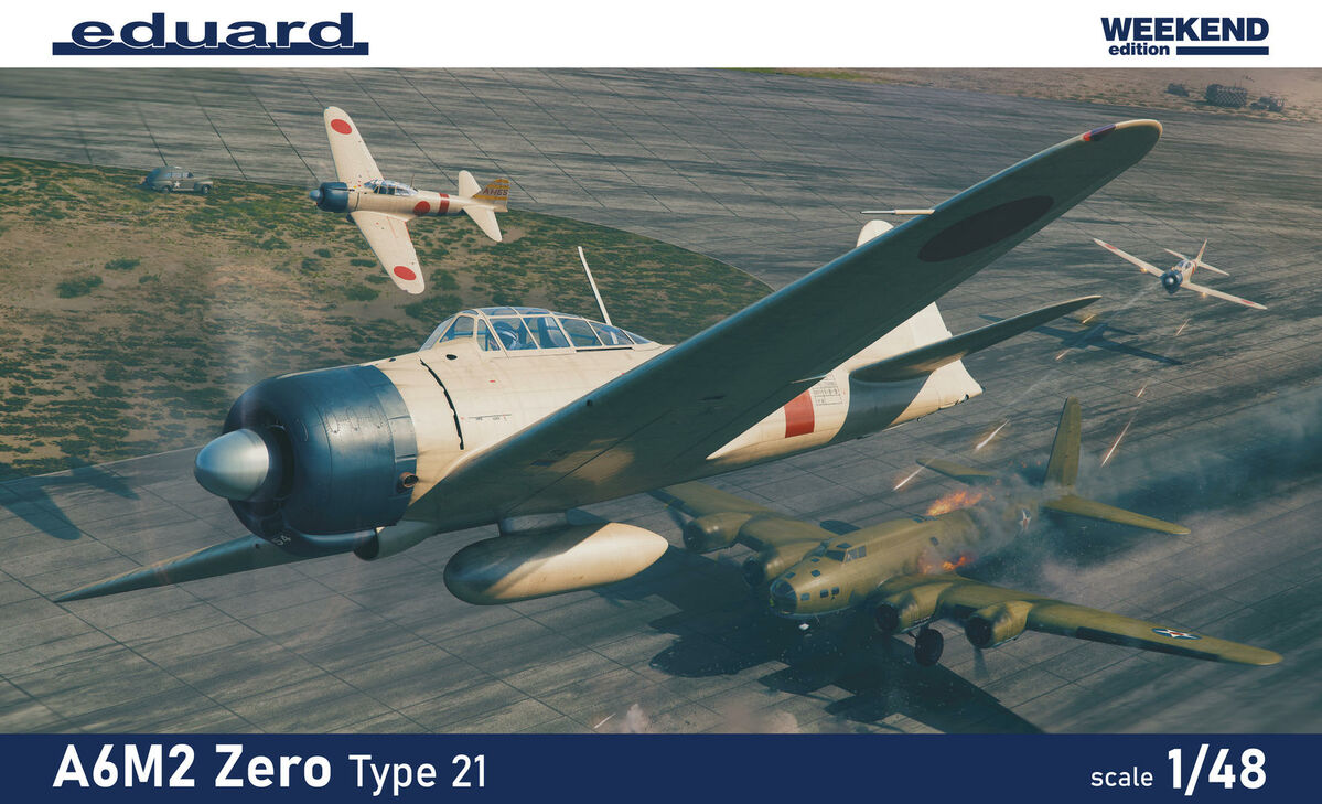 A6M2 Zero Type 21 Weekend edition Eduard 84189