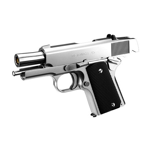 デトニクス.45 コンバットマスター ステンレスモデル / ガスブロー