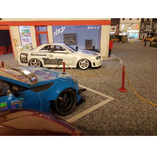 NISSANスカイラインBNR34クリアボディ [48626] - スーパーラジコン