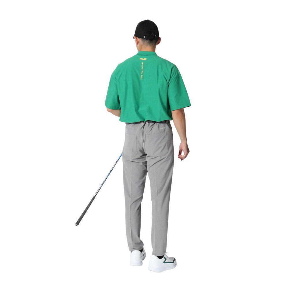ピン（PING）（メンズ）ゴルフウェア 速乾 半袖 ハイネックシャツ 621