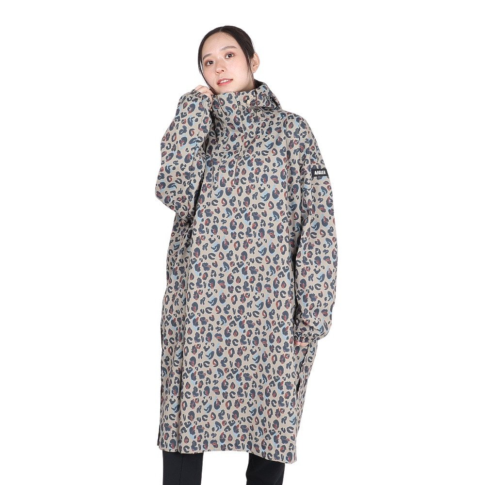 エーグル（AIGLE）（レディース）レインコート 雨具 防水 レインウェア