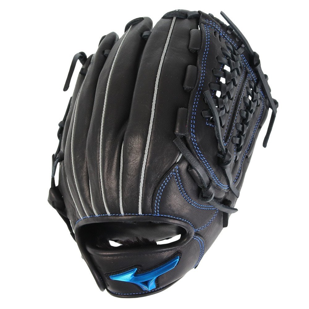 Mizuno 軟式グローブ 黒 右 軟式用 Mizuno セレクト 右投げ用グローブ