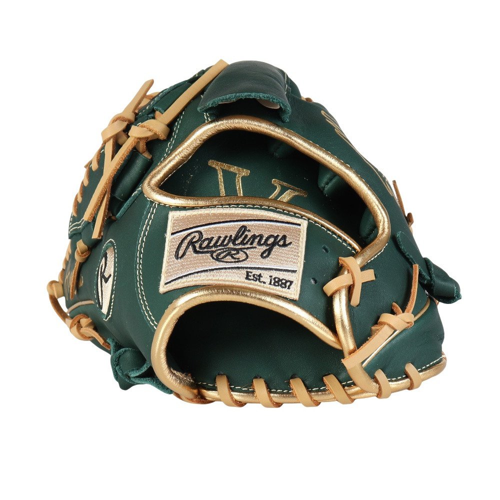 Rawlings 軟式グローブ 左投げ用 グリーン/パープル ローリングス