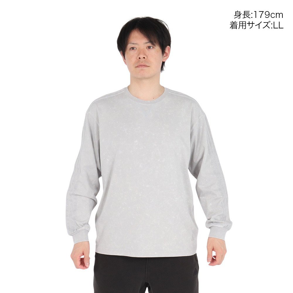 アディダス（adidas）（メンズ）M3STWASHLST 長袖Tシャツ MGU68-JW1218