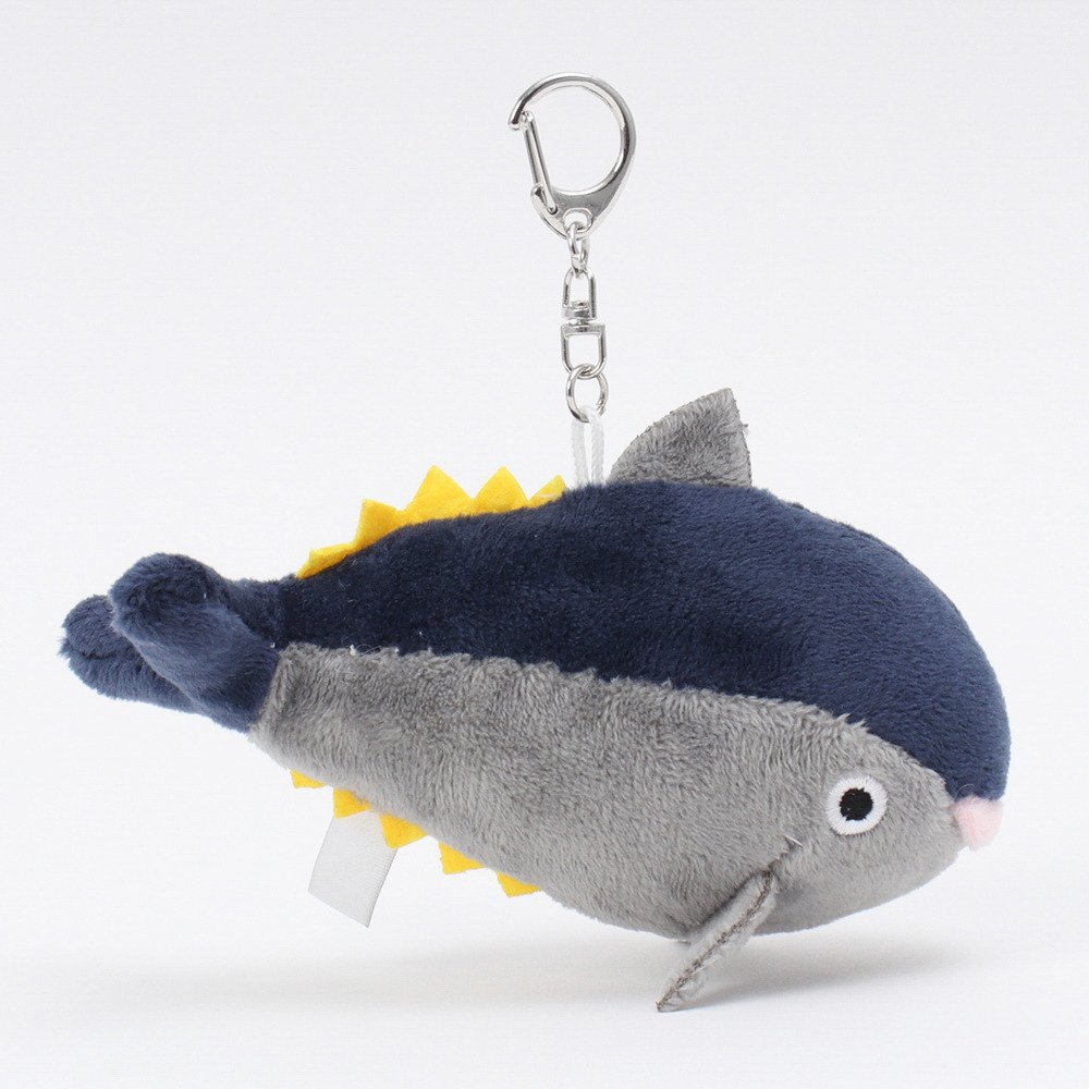 ピーバイキュー（p×q）（キッズ）マスコットキーホルダー まぐろさん