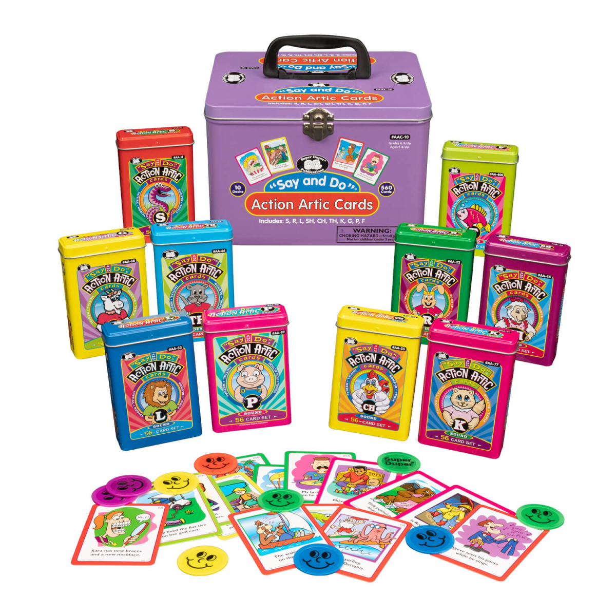 Say and Do Action Artic Cards Bundle