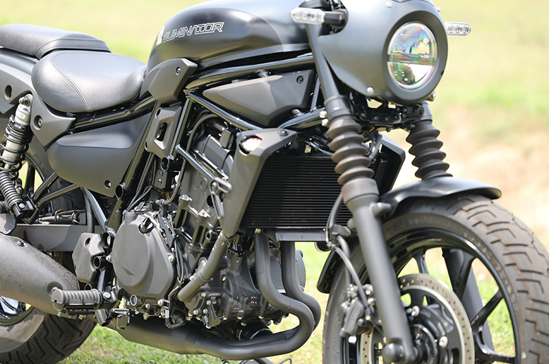 Kawasaki / 24~ELIMINATOR/SE (8BL-EL400A) POWERBOX パイプ ブラック