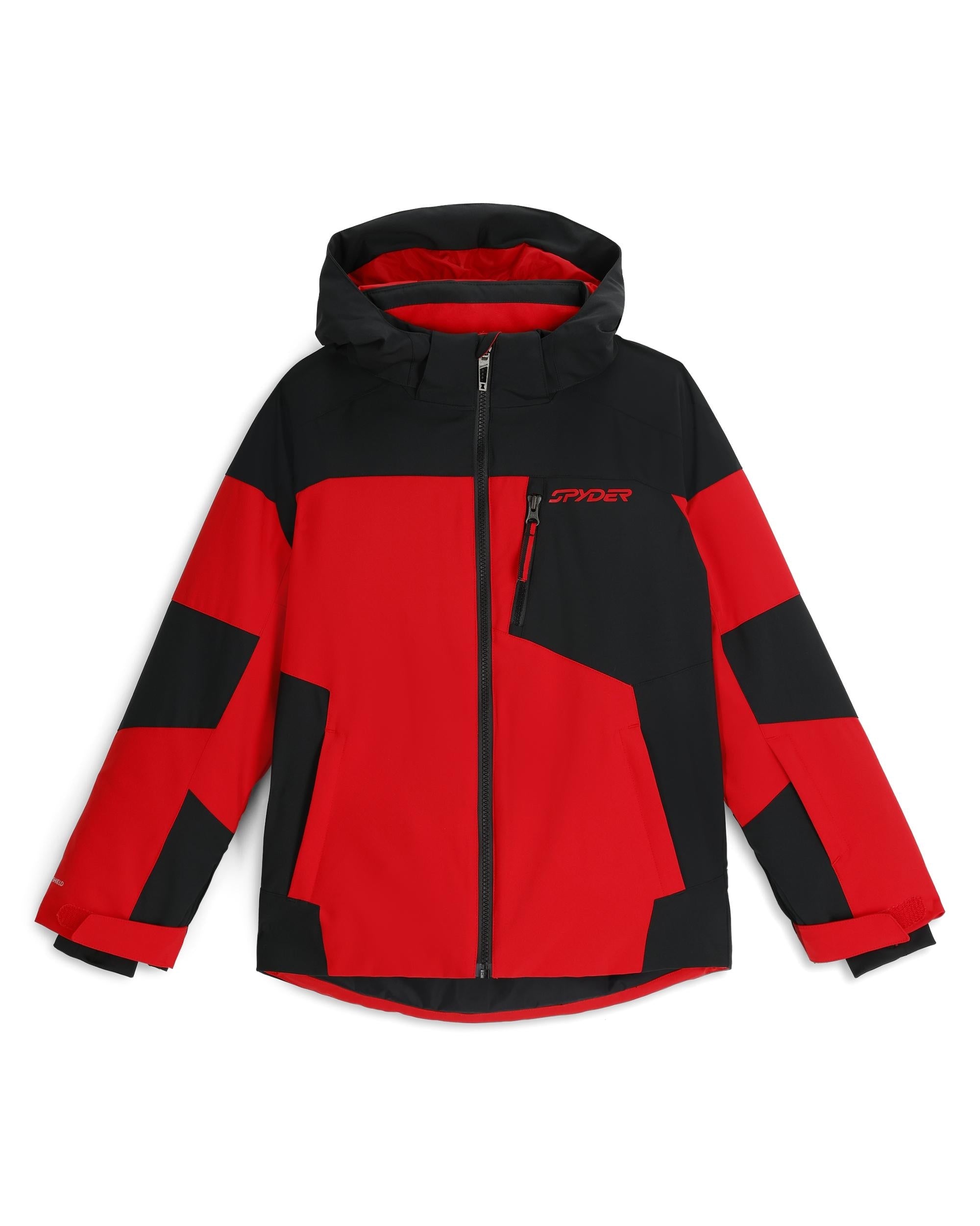 Boys Leader Jacket - Spyder Red
