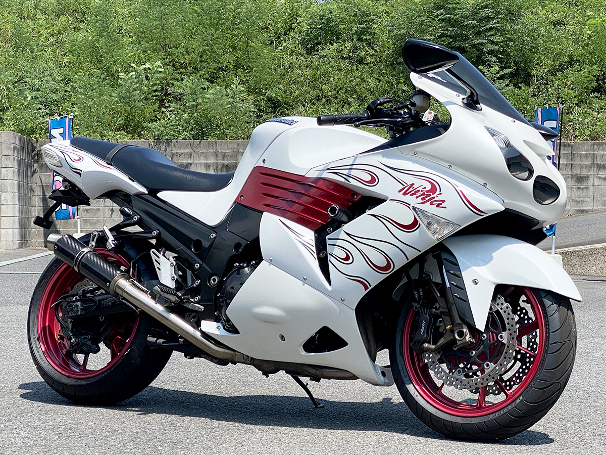 中古バイク KAWASAKI ZZR1400｜ZXT40A – 京都のバイクショップSPEC-M