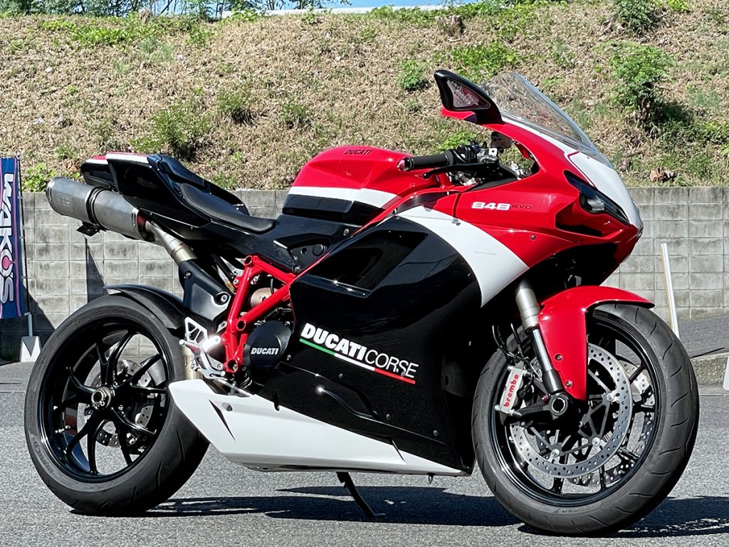 中古バイク DUCATI 848EVO Corse SE – 京都のバイクショップSPEC-M 5499