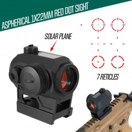 Meprolight MEPRO O2 レッド&グリーン ドットサイト レプリカ エアガン用