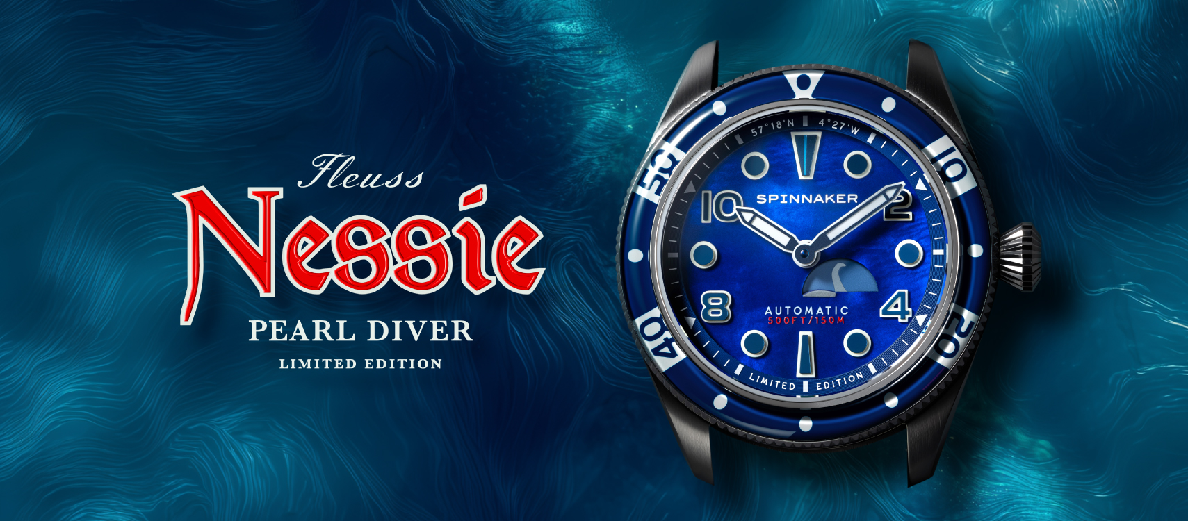 Fleuss Automatic Nessie Pearl Diver Limited Edition | FEATURE
