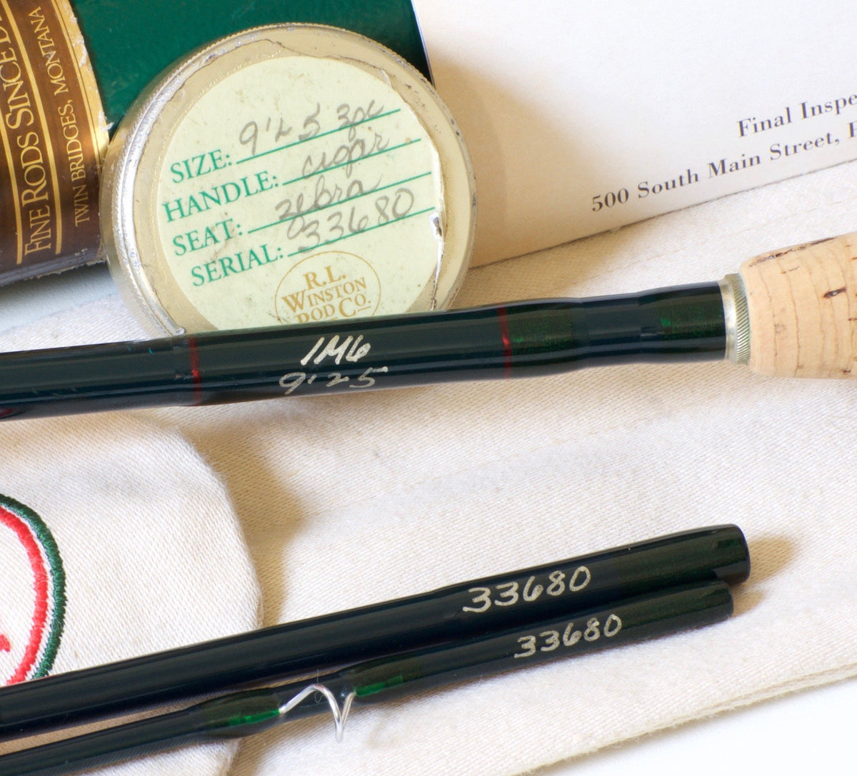 Winston IM6 Graphite Rod 9' 5wt 3pc - Spinoza Rod Company