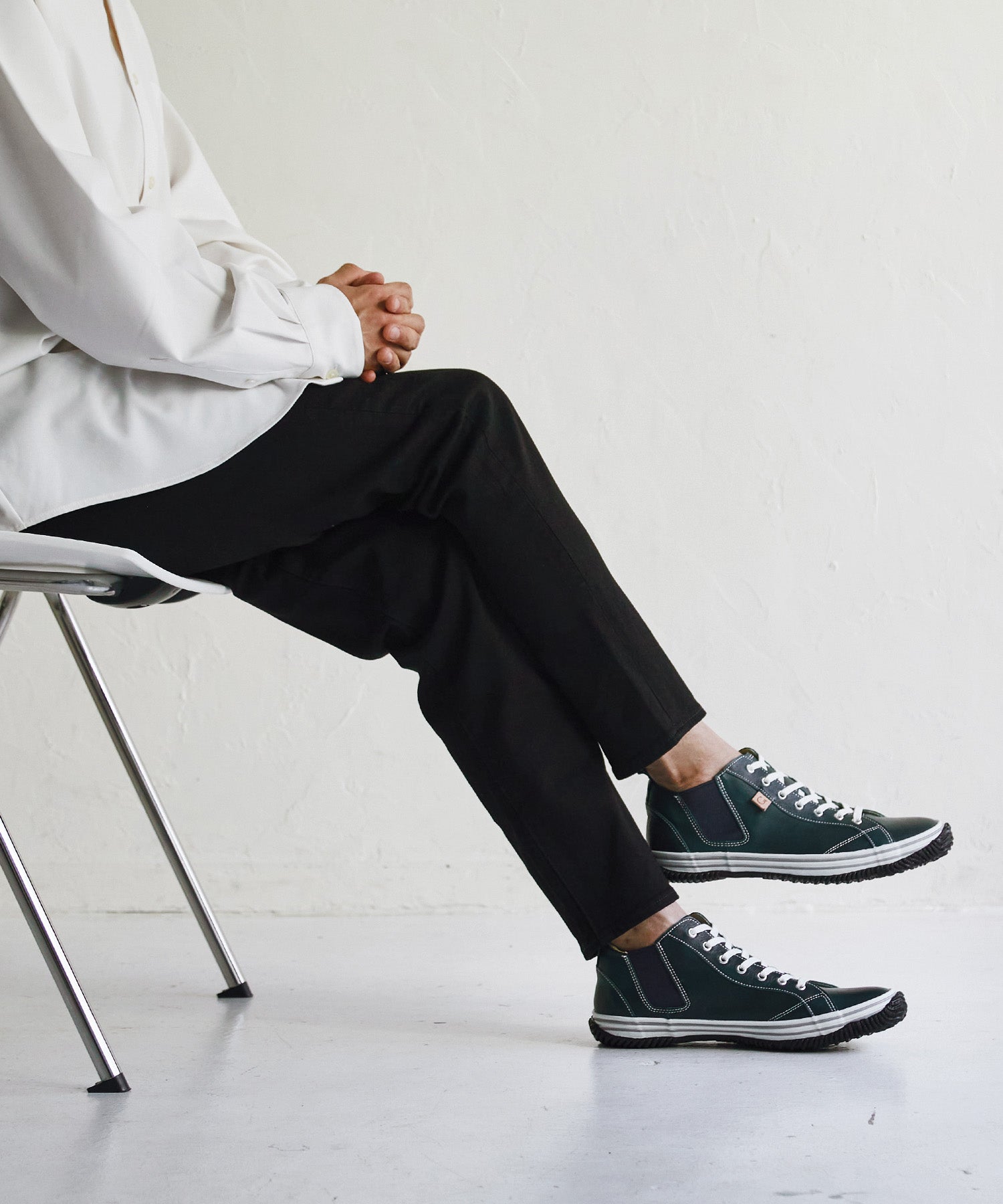 SP-442 Dark Blue | 国産ハンドメイド スニーカー スピングル