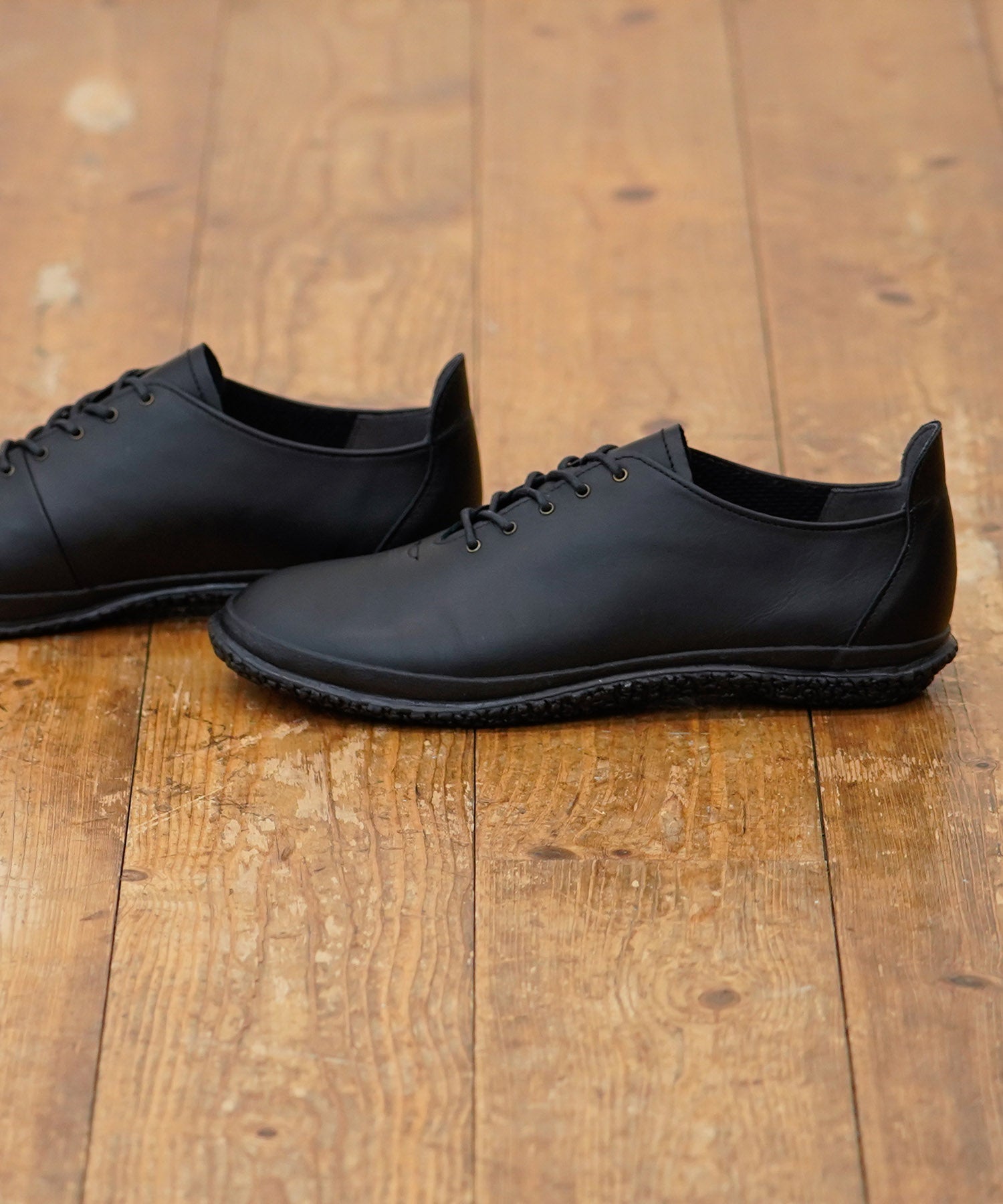 SP-1801 Black | 国産ハンドメイド スニーカー スピングル