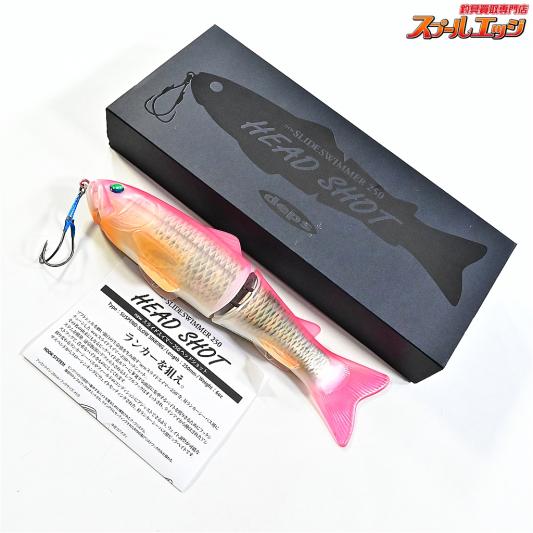 デプス】 ニュースライドスイマー 250 ヘッドショット チェリーメタル