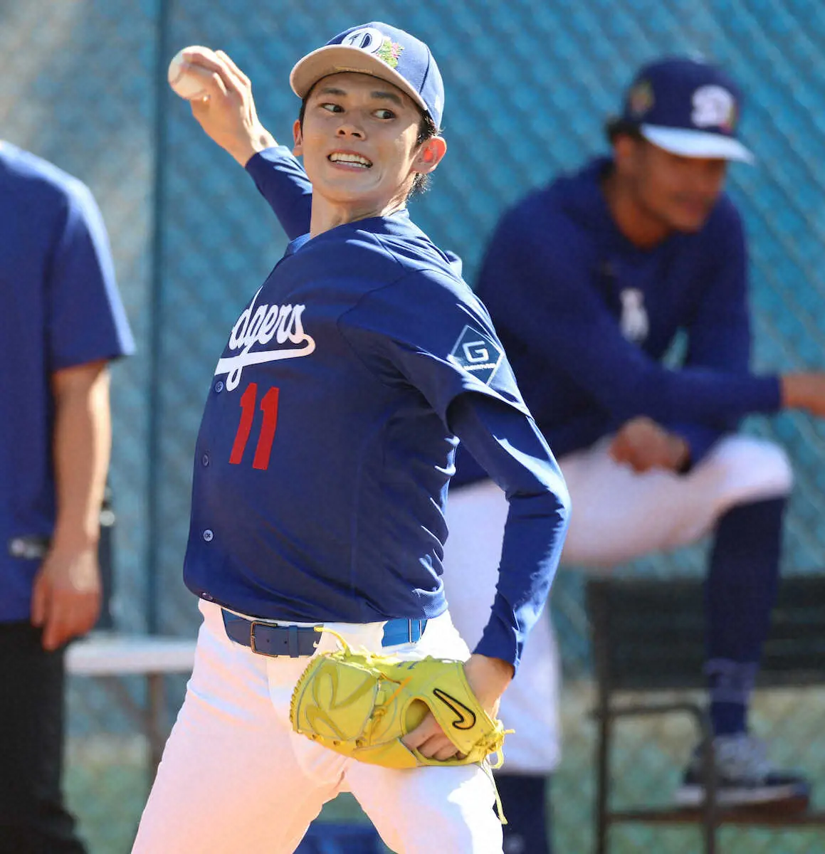 ドジャース・佐々木朗希 OP戦初登板は26日のダイヤモンドバックス戦に