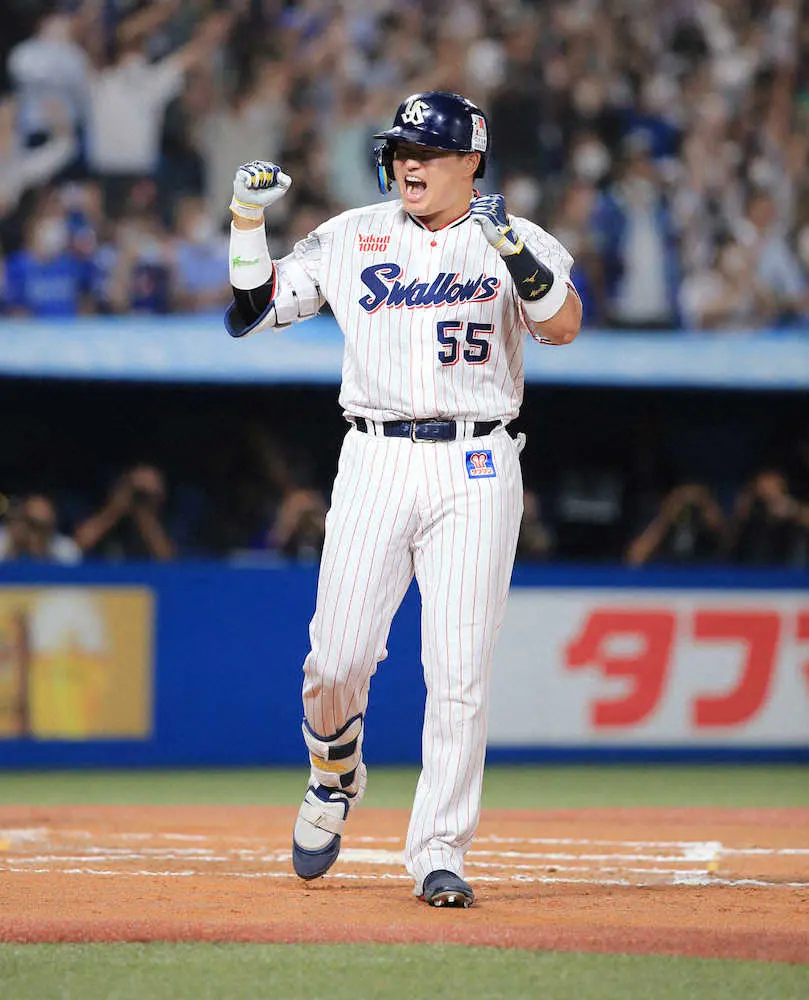 ヤクルト・村上ついに出た!61打席ぶり一発で日本選手最多56号「自分