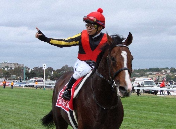 世界に一つ ウマ娘 岩田康誠騎手サイン入り デルタブルースポスター