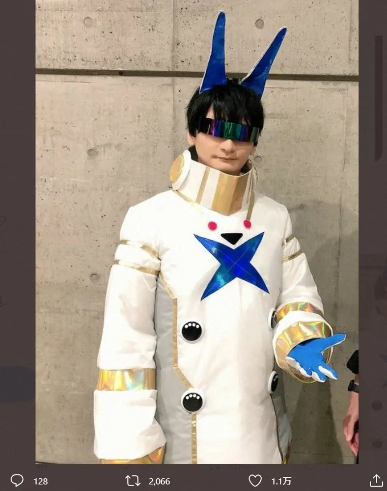 島崎信長公式ツイッター（@nobunaga_s）から - スポニチ Sponichi